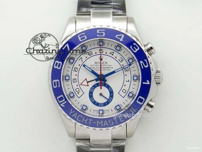 MiroTime 1227 Elegant Day Date 40mm SS BP Maker Best Edition Ice Blue Dial Diamond Markers On SS Bracelet ETA 3700